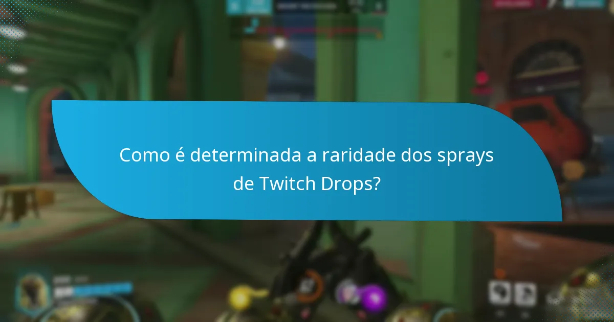 Quais são os diferentes designs dos sprays de Twitch Drops?