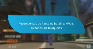 Recompensas do Passe de Batalha: Níveis, Desafios, Desbloqueios