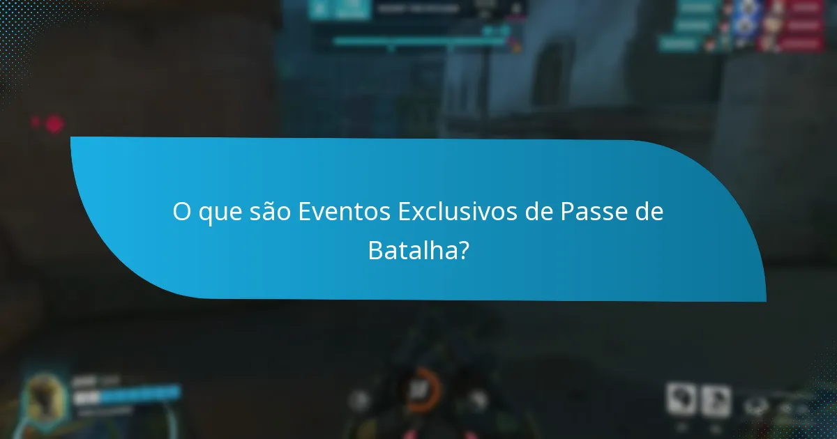 Como se Comparam os Eventos de Passe de Batalha?
