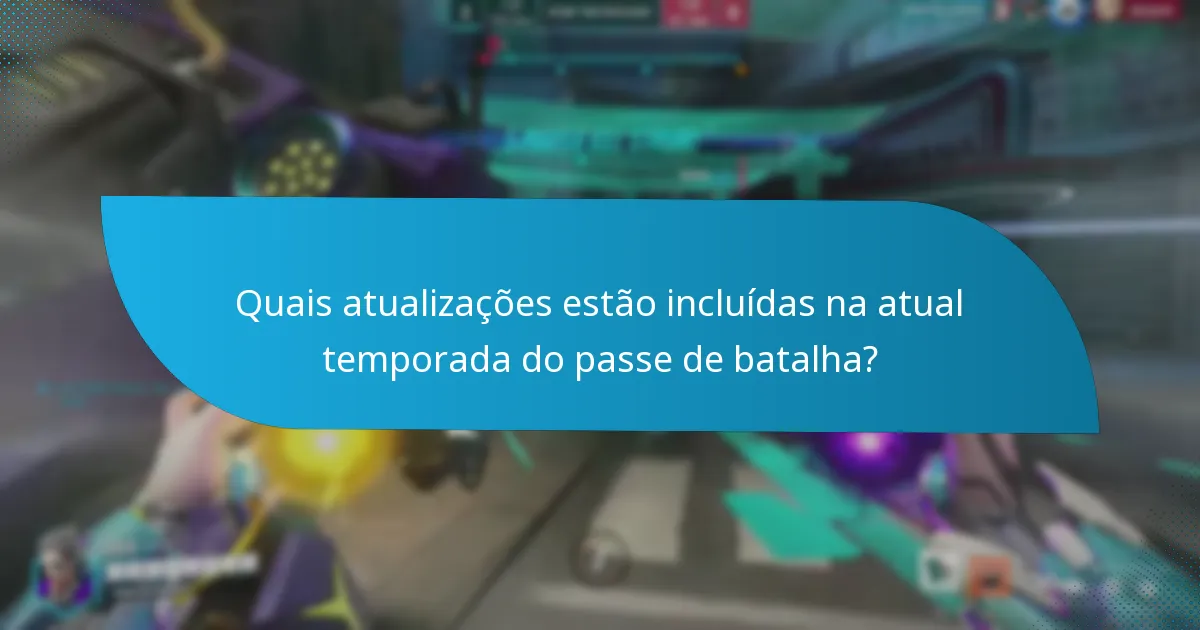 Quais recompensas podem os jogadores ganhar durante a temporada do passe de batalha?