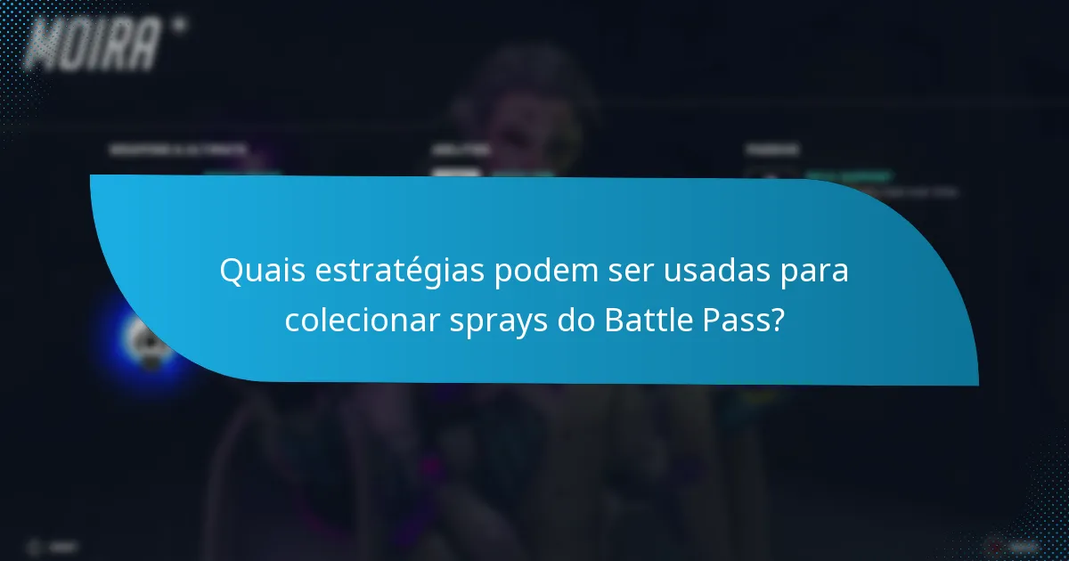 Como os sprays do Battle Pass se encaixam na progressão geral do jogo?